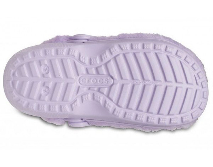Crocs Classic Fur Sure Утепленные Лавандовые