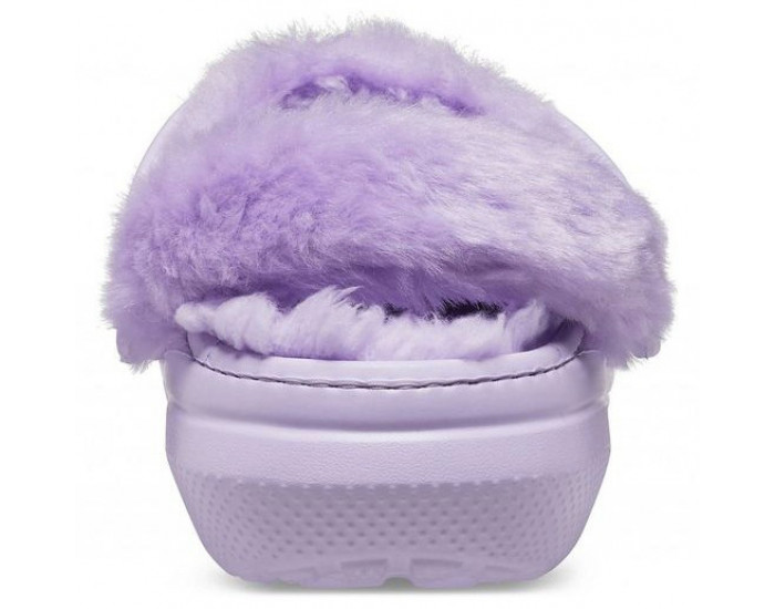 Crocs Classic Fur Sure Утепленные Лавандовые