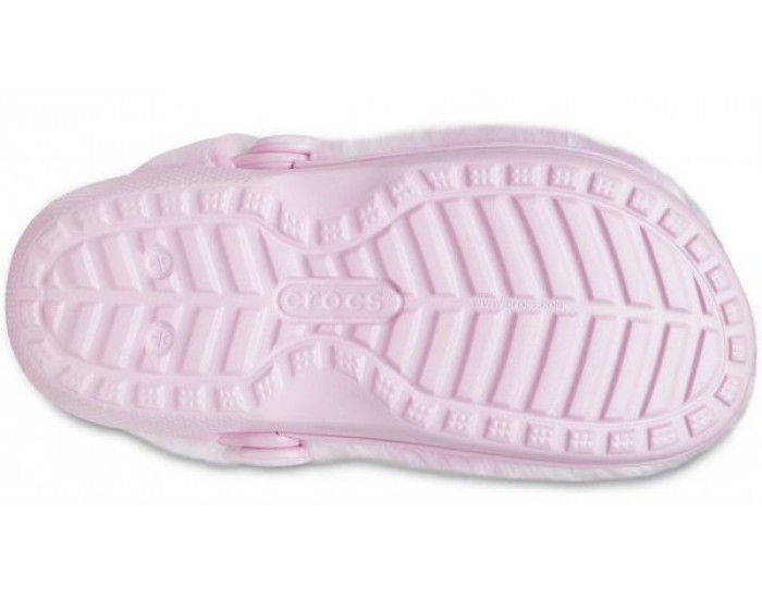 Crocs Classic Fur Sure Утепленные Розовые