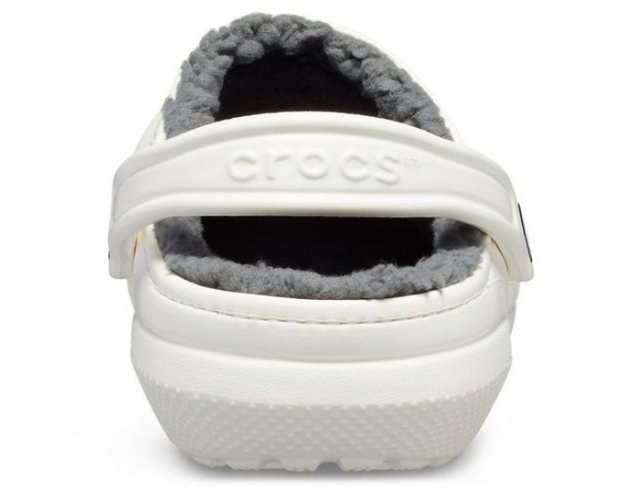 Crocs Classic Lined Clog Утепленные Белые