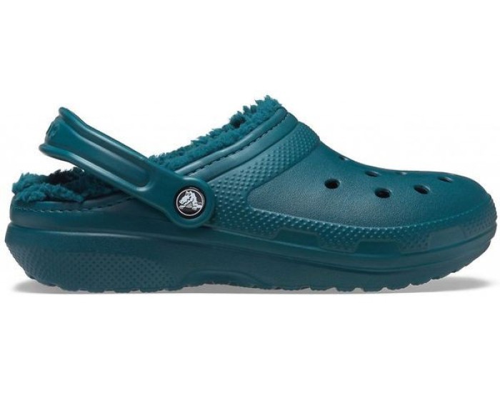 Crocs Classic Lined Clog Утепленные Бирюзовые